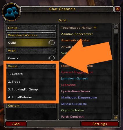 world of warcraft chat|How to Join and Leave Chat Channels i.